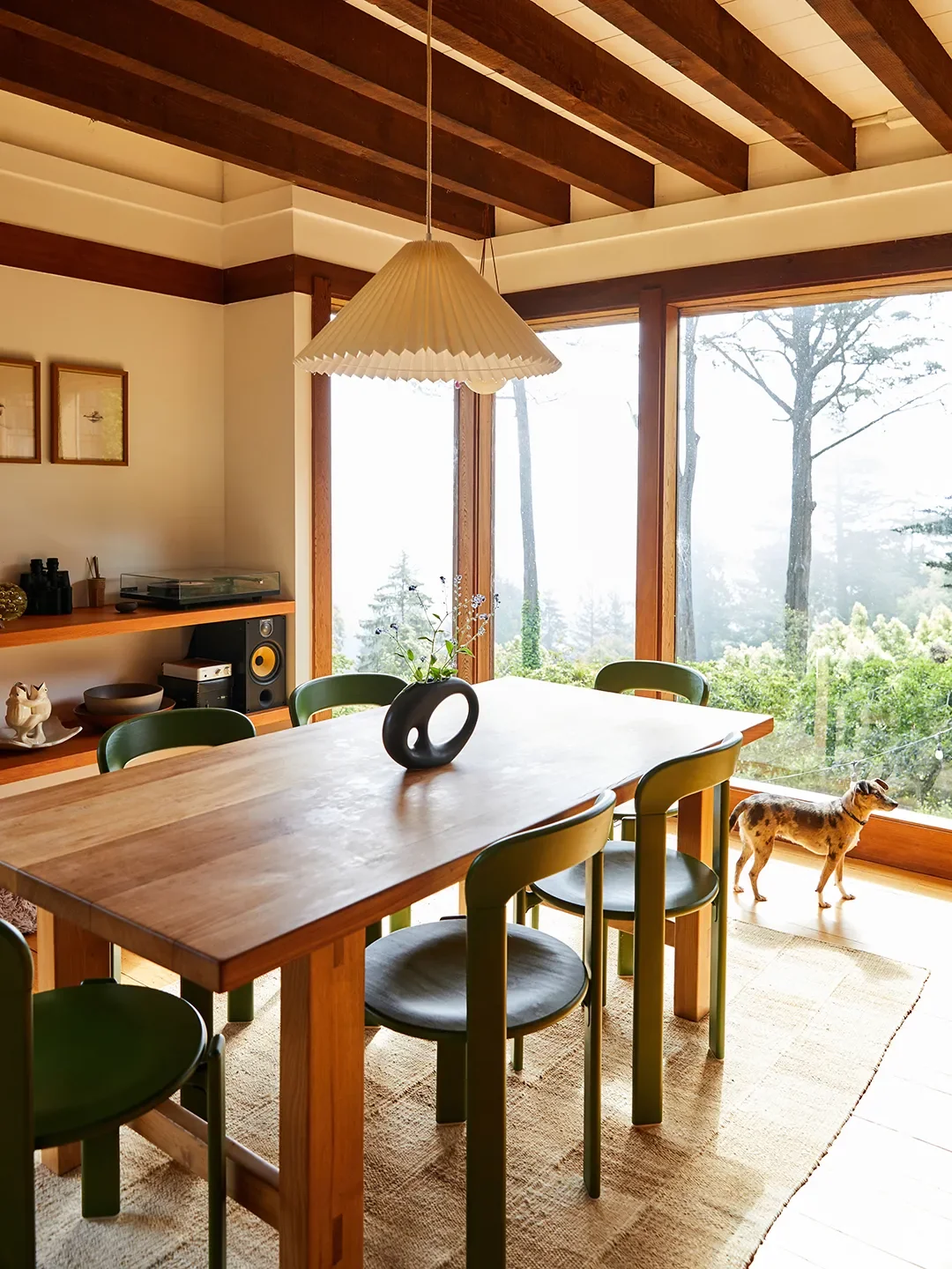 A Cedar-Shake Retreat From the '70s, Reimagined Among Northern California's Towering Redwoods