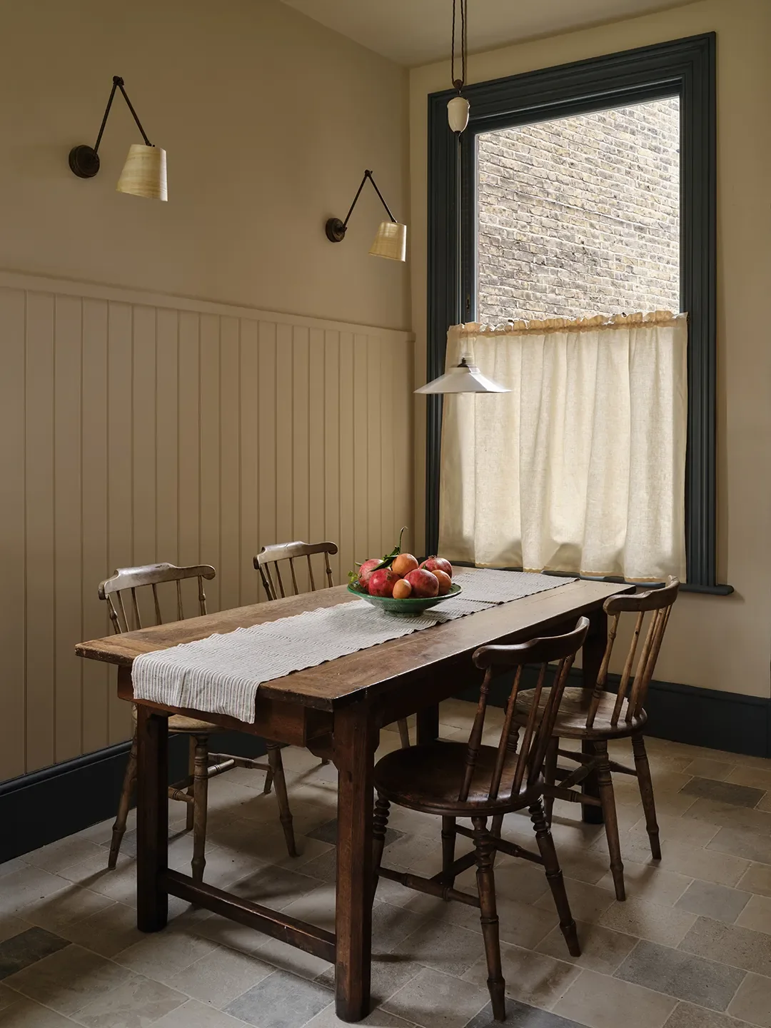Before & After: Tumbled Stone and a Hand-Built Hearth Bring Rustic Elegance to a Victorian London Kitchen