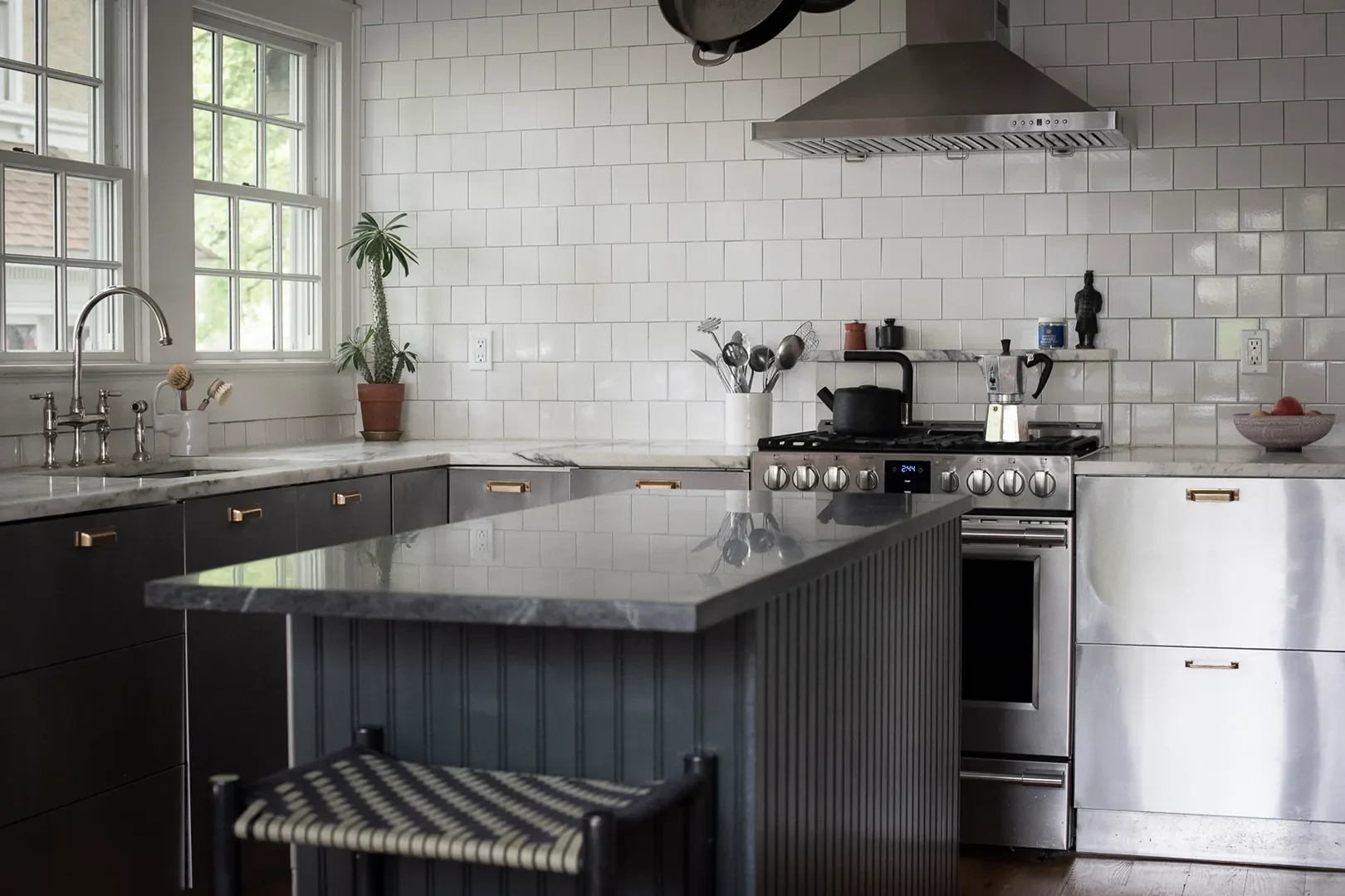 Stainless Steel Is Having a Kitchen Moment—Here's How Designers Make It Feel Warm