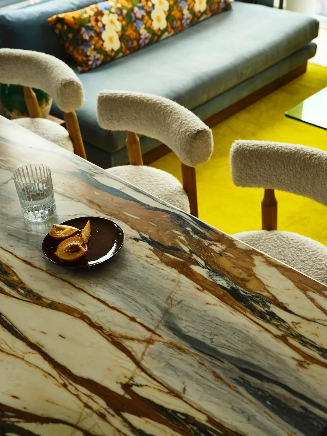 The Brilliant Rental Kitchen Hack: Layer a Real Marble Slab Right Over Your Existing Counters