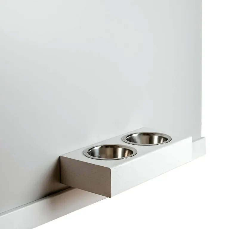 These Built-In Pet Feeding Stations Blend Seamlessly Into the Kitchen